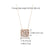 Premium Necklaces Medallion Square Design - No. 2B