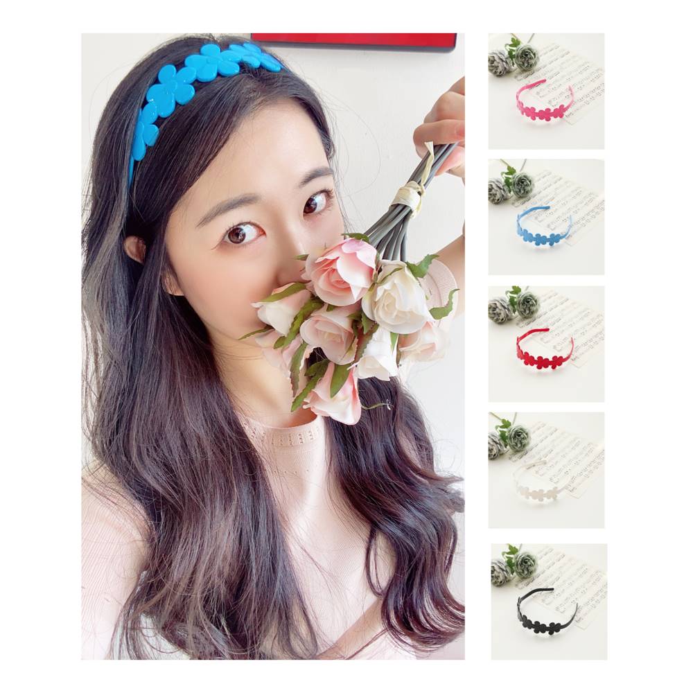 Headband - Daisy Flower Design & 5 colors - No. 4