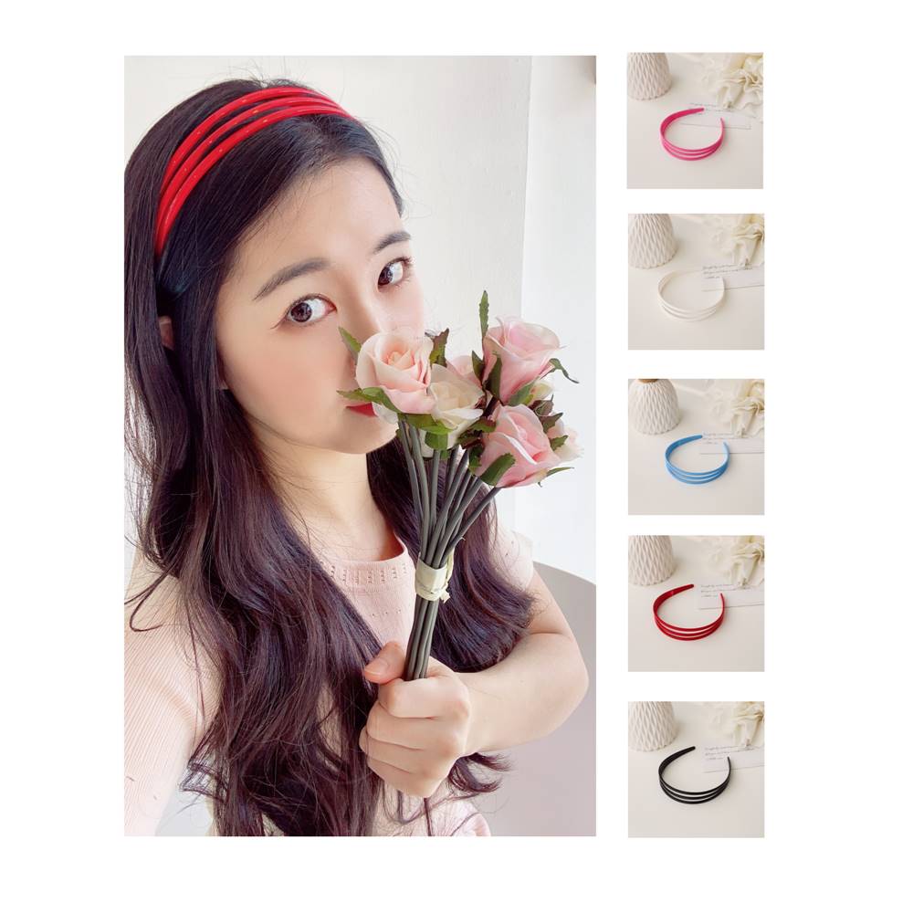 Headband - 3 Lines Design & 5 colors - No. 7