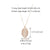 Premium Necklaces Medallion Ellipse Design - No. 7G