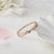 Bracelet - Ribbon Crystal-Ribbon Rose Gold Design No. 1