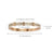 Bracelet - Band Crystal Rose Gold Design No. 6