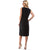 Jessica Sleeveless Dress - Black