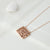 Premium Necklaces Medallion Square Design - No. 2B