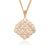 Premium Necklaces Gold Diamond Drops Design - No. 13M