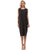 Jessica Sleeveless Dress - Black