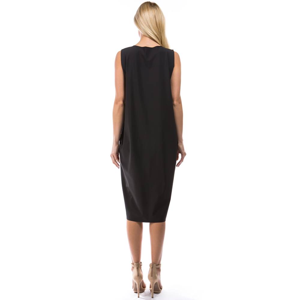 Jessica Sleeveless Dress - Charcoal