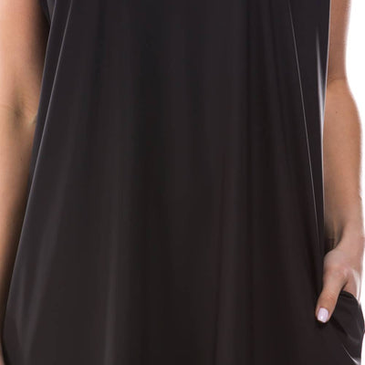 Jessica Sleeveless Dress - Black