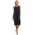 Jessica Sleeveless Dress - Navy