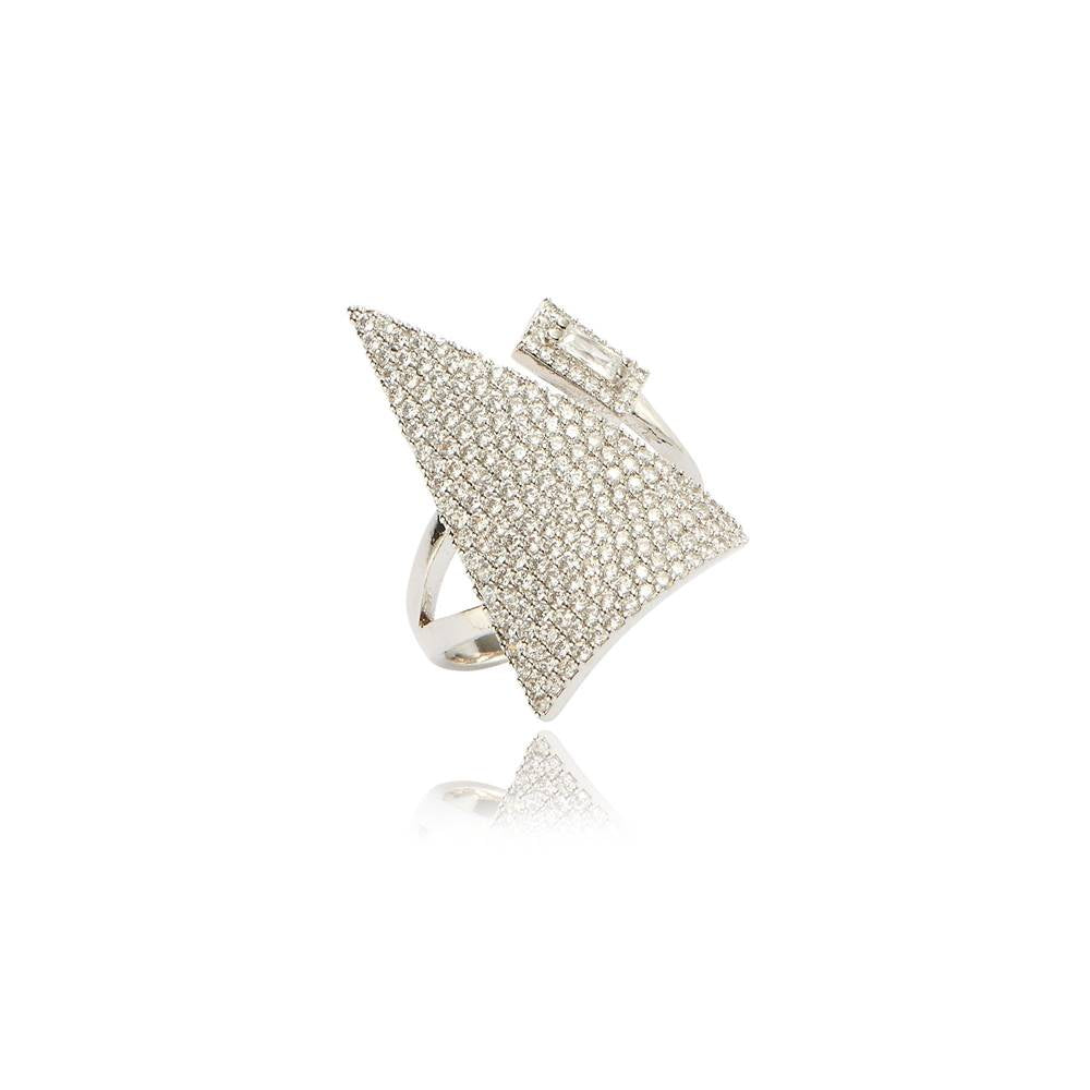 Premier Ring - Conic Silver White - No. 9I