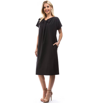 Rebecca Dress - Charcoal